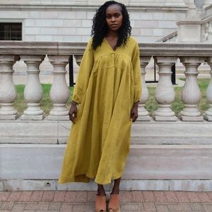 Hackwith Design House Tiered Midi Dress